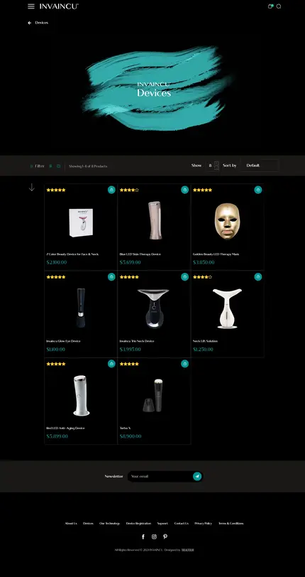 InvaincuSkin.com - Custom WordPress WooCommerce Development with JetEngine by M Daniyal